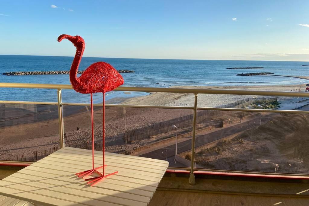 T2 Vue Mer, Premiere Ligne, Terrasse, Garage, Clim Apartment Palavas-les-Flots Exterior photo